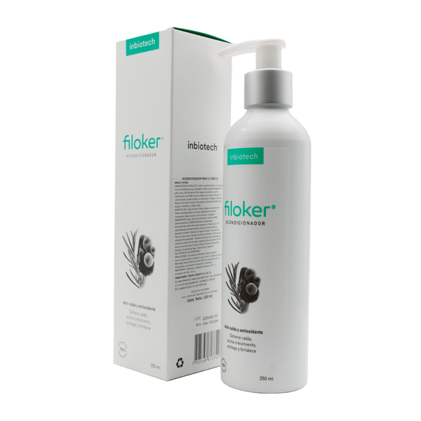 INBIOTECH FILOKER ACONDICIONADOR ANTICAIDA Y ANTIOXIDANTE 250mL