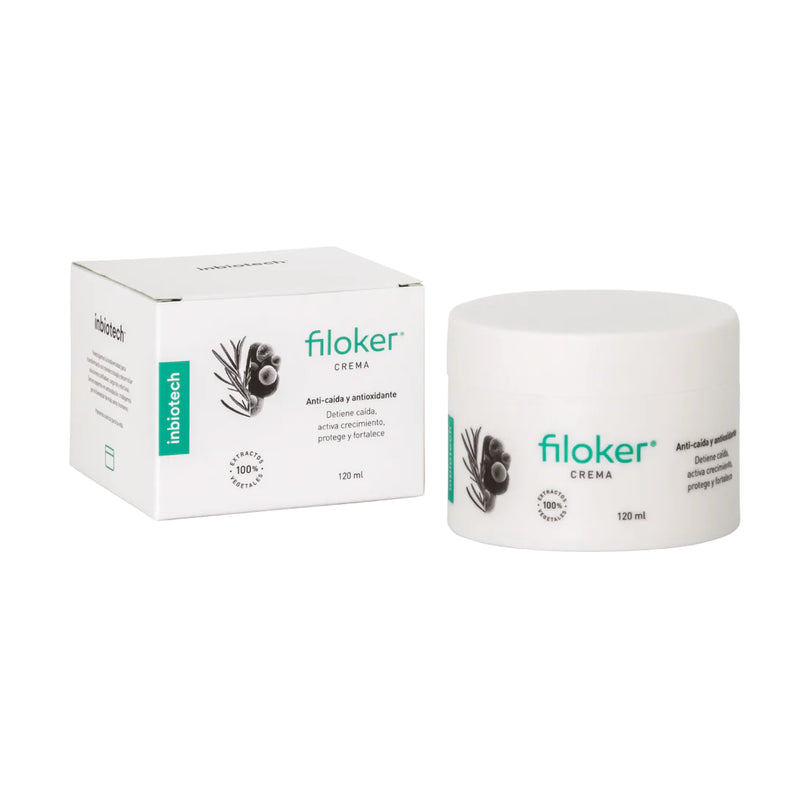 INBIOTECH FILOKER CREMA ANTICAIDA Y ANTIOXIDANTE 120mL