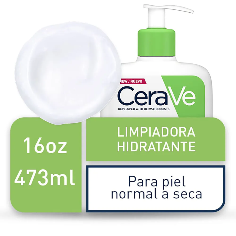 CERAVE LIMPIADOR HIDRATANTE 473 ML