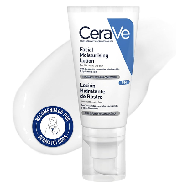 CERAVE LOCION HIDRATANTE DE ROSTRO PM 52 ML