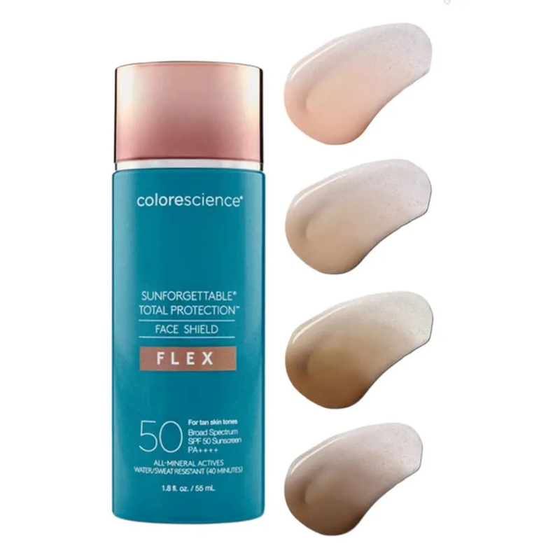 COLORESCIENCE SUNFORGETTABLE TOTAL PROTECTION FACE SHIELD FLEX SPF50 55 ML