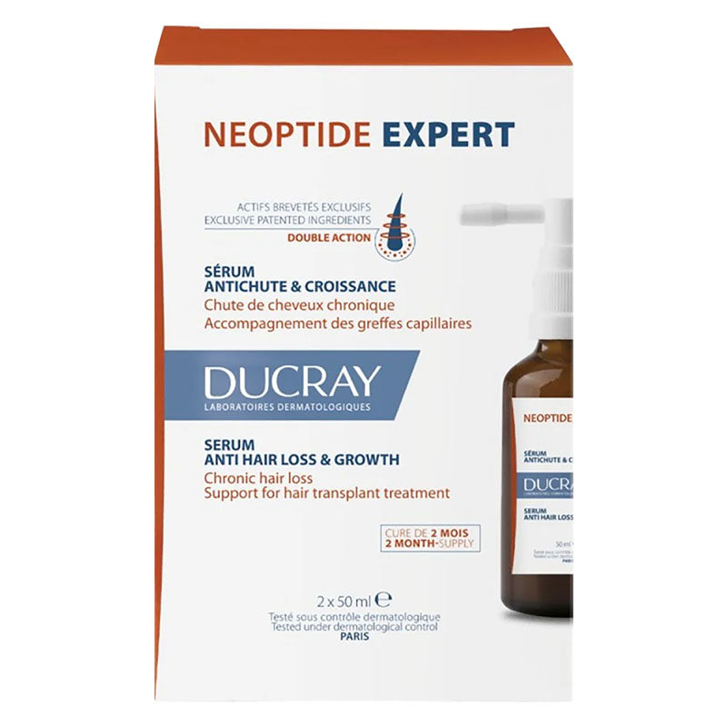 DUCRAY NEOPTIDE EXPERT SÉRUM ANTICAÍDA Y CRECIMIENTO 2 x 50 mL