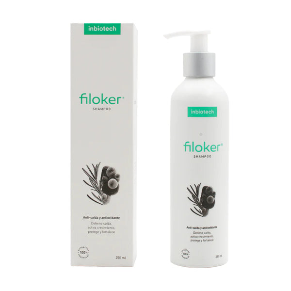 INBIOTECH FILOKER SHAMPOO ANTICAIDA Y ANTIOXIDANTE 250mL