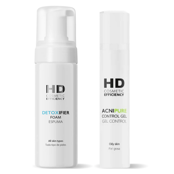 HD COSMETIC EFFICIENCY DÚO PURIFICANTE Y CONTROL DE IMPERFECCIONES