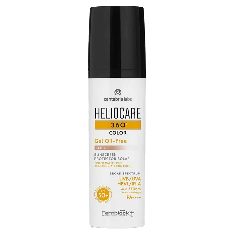 HELIOCARE 360º COLOR BEIGE GEL OIL-FREE SPF50 50 ML