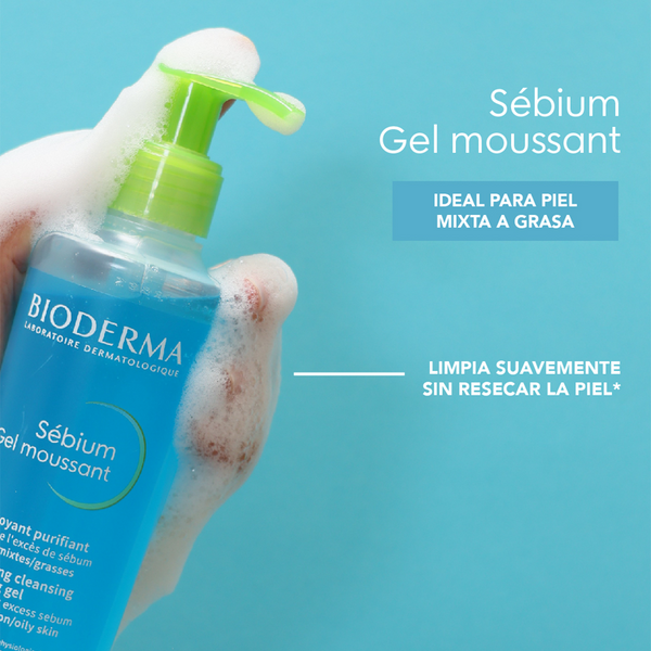 BIODERMA SÉBIUM GEL MOUSSANT 200 mL / 500 mL