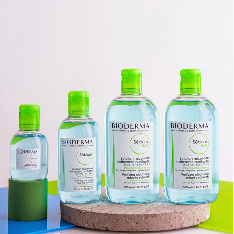 BIODERMA AGUA MICELAR SÉBIUM H2O 500 ML / 250 ML / 100 ML