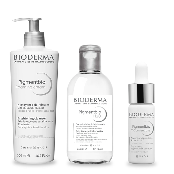 BIODERMA TRÍO DESPIGMENTANTE DE NOCHE