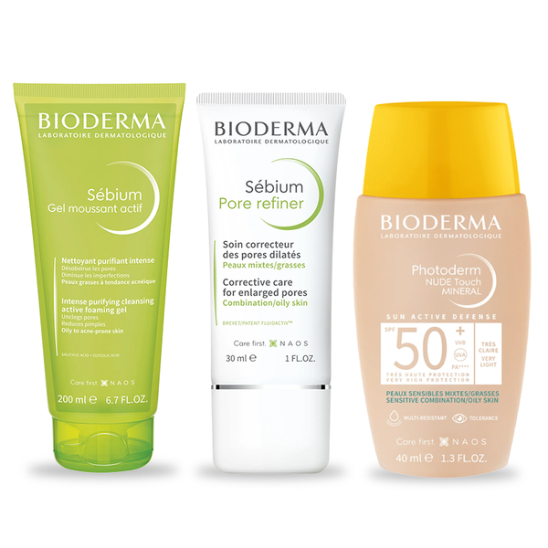 BIODERMA TRÍO MINIMIZADOR DE POROS