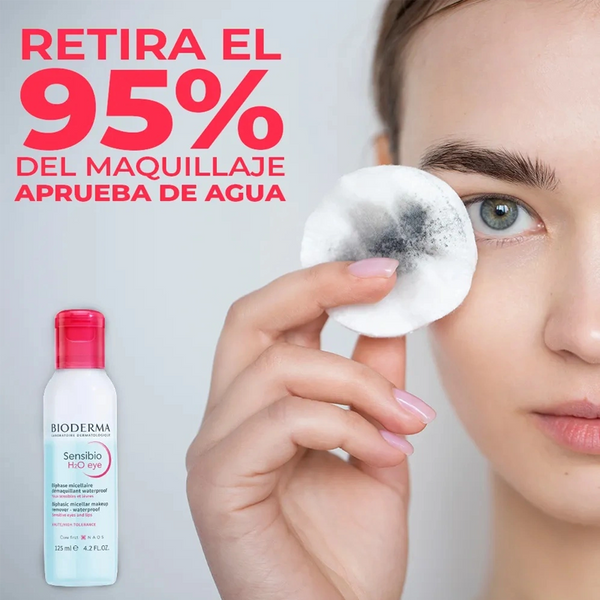 BIODERMA AGUA MICELAR SENSIBIO H2O EYE 125 ML